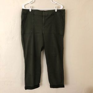 Old Navy Pixie Dark Green Pants